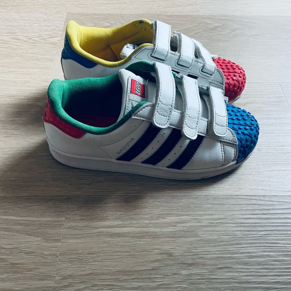 Adidas X Lego Velcro Sneakers